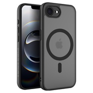 SPACE SHIELD 相容MagSafe 氣囊西裝手機殼 iPhone 16e 黑色