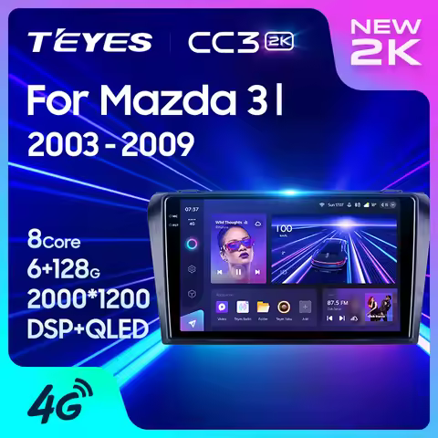 TEYES CC3 2K For Mazda 3 I For Mazda3 BK 2003 - 2009 Car Radio Multimedia Video Player Navigation st