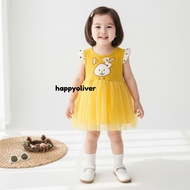 5.5 HappyOliver DRESS RABBIT PEEP 8826 EBV Girls' Dress 6 months - 3 years/ Baby Girl Dress Baby Gir