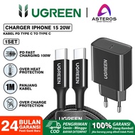 UGREEN Charger Mfi For iPhone 14 15 PD Type C Fast Charging 20w Weaven