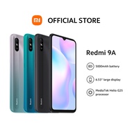 XIAOMI REDMI 9A(2GB+32GB)100% ORIGINAL BY XIAOMI MALAYSIA SET