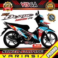 Stiker Striping Blade New 125 Variasi Repsol