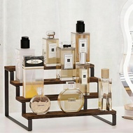 Cross-Border Solid Wood Shelf Iron Wood Combination Multi-Layer Figure Display Rack Kitchen Sea