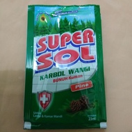SUPERSOL SACHET 23 ML X 12 SACHET / SUPERSOL KARBOL WANGI / SUPERSOL SACHET 23 ML