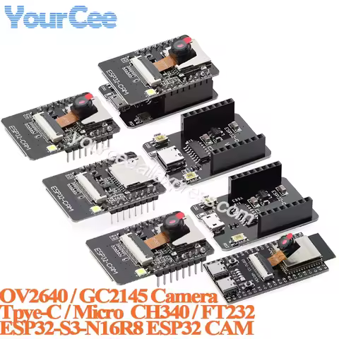 ESP32-CAM OV2640 GC2145 Camera Development Board Module CH340 FT232 Serial to WiFi Wireless Ble Adap