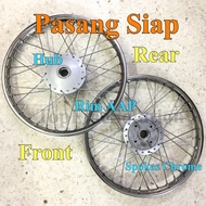 C70 Rim Pasang Siap Complete Depan & Belakang