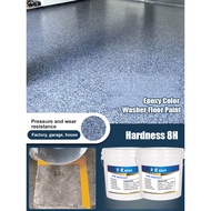 Hot Sale💕【Quick-drying and Formaldehyde-free】💕Upgraded Floor Coating Epoxy Colored Sand Floor Paint 