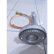High pressure gas stove/High pressure gas burner/5B L SHAPE burner set come with 3 feet pilot light.
