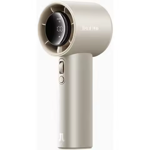 NEW JISULIFE Pro1S Handheld Turbo Fan 5000mAh 100 Speed 18W Type C Digital Display 30H Portable for 