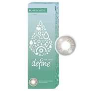 [READY STOCK & ORIGINAL] 1-DAY ACUVUE DEFINE (Fresh Latte) 10 Pcs - Natural Brown Daily Contact Lens