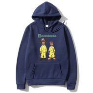 [Txma] การ์ตูนอะนิเมะตลก Boondocks Huey และ Riley เสื้อฮู้ดพิมพ์ลายสนุกวอลเตอร์ Breaking Bad เสื้อกั