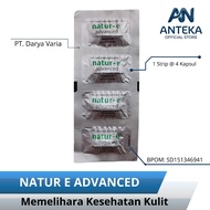 Natur-E Advanced 4 Capsules Per Strip - Helps Maintain Skin Health