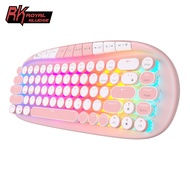 Royal Kludge Round 68 Key Rgb Wired Gaming Keyboard