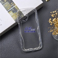 Melting Softcase Case Silicone Wave Clear Case Samsung A07 Samsung A17