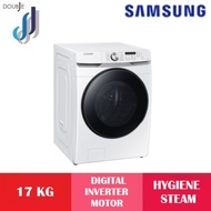 SAMSUNG 17KG FRONT LOAD WASHER WITH HYGIENE STEAM WF17T6000GW/FQ