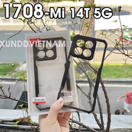 [Giao Hỏa Tốc] Ốp lưng XUNDD Xiaomi 14T 5G/ 14T Pro 5G - Viền TPU Chống sốc Mặt lưng trong