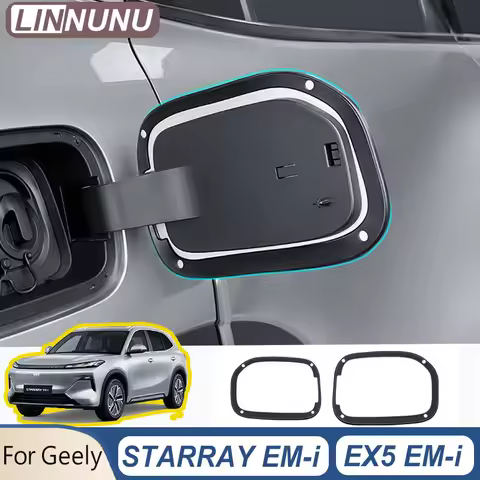 LINNUNU Fuel Tank & Charging Port Cover Rubber Seal Gasket For Geely Starray EX5 EM-i 2026 Starship 