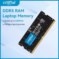 แรม Crucial 32GB 48GB 16GB DDR5 4800MHz 5600MHz PC5-44800 สำหรับแล็ปท็อป ไม่ใช่ ECC SODIMM