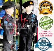 SERAGAM PDL BRIMOB ANAK BAJU POLISI BRIMOB KOSTUM KARNAVAL ANAK MURAH
