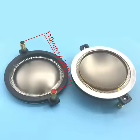 2pcs Diaphargm For 75ED36-8LM 74.5mm Beta Three Repair Kit 74.46mm Pure Flat Aluminum wire 16 or 8oh