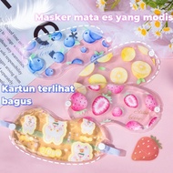 MATA [Cold/hot blanket] Sleeping Eye Mask Gel Sleeping Eye Mask Cute Character Gel Sleeping Eye Mask