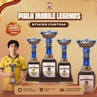 Mobile Legends MLBB Cup Custom Sticker | Trophy Champion Tournament Game & Esports Competition