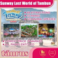 [LOWEST PRICE] Sunway Lost World Of Tambun Ticket Pass with 11 Park Access