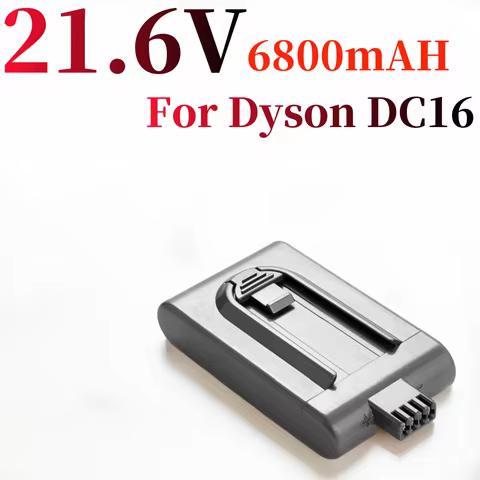 21.6V 6800mAh lithium-ion rechargeable battery for Dyson vacuum cleaner DC16 DC12 12097 BP01 912433-