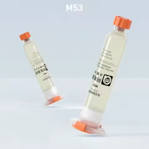 10cc Amaoe M53 M50 No-Clean Smooth Flow Tracky Soldering Flux Paste for PCB IC CPU LED BGA