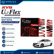 KYB Ultra Flex Lowered Sport Coil Spring Honda Civic FC TEA FK7 1 Set 4PCS