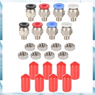 [G V W E] PC4-M6 Pneumatic Fittings Connector PC4-M6 Straight Through Pneumatic Connector for 3D Pri