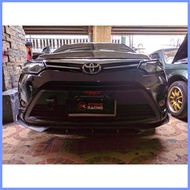 ◑ ♨ ◕ Toyota Vios 13 to 18 Double Blade Front Bumper Chin Diffuser Bodykits Spoiler