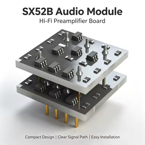 1 PCS Free Shipping SX52B Audio Discrete Component Operational Amp HiFi AUDIENCE Preamplifier Double