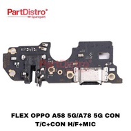 FLEXIBLE SUITABLE FOR OPPO A58 5G/A78 5G CON T/C+CON H/F+MIC