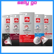 [illy] Nespresso Compatible Coffee Capsules – 10 Capsules per Box