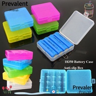 PREVALENT Battery , Plastic Coloful 18650 Battery Box, 4 AA AA Anti-slip Battery Holder Storage 1835