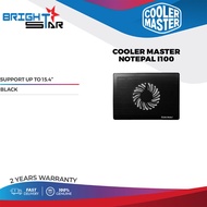 COOLER PAD / COOLER MASTER NOTEPAL I100 / SUPPORT UP TO 15.4" / BLACK / 2Y /