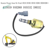 4339559 Excavator Pressure Sensor for  EX120-2 EX100-2 EX100-3 EX200-2 EX200 EX200-1 9102068 9101532