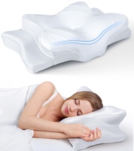 Ultra Pain Relief Cooling Pillow for Neck Support, Adjustable Cervical Pillow Cozy Sleeping, Odorles