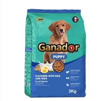Thức Ăn Hạt Chó Con GANADOR Vị Trứng Sữa Gói 3KG
