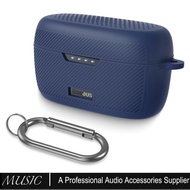 for Baseus Bowie MA10 Case Cover, Soft Silicone Protective Earbuds Case Front LED Visible