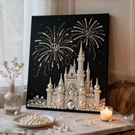 gift ideas for christmas giveaways for christmas Castle DIY Pearl Painting Handmade Creative Christm