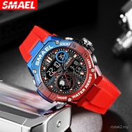 SMAEL 8068 Jam Tangan Elektronik Angkasawan Sejuk Baharu Luaran Jam Tangan Sukan Kalis Air Pelbagai 
