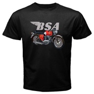 Bsa Motorcycles England Union Jack Men’S Black Tshirt
