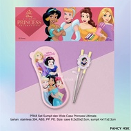 ORIGINAL KOREA SET CHOPSTICKS AND WIDE CASE PRINCESS ULTIMATE PR48