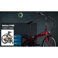 DAHON VYBE D7 20"(406) Folding Bike Aluminium Frame 7 Speed