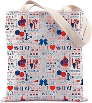 Cheerleader Gift Cheer Handbag Cheer Mom Gift Cheer Coach Gift Cheer Tote Bag for Girls Daughter