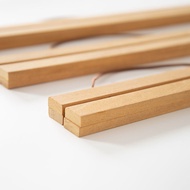 Magnetic Poster Frame Solid Wood Magnet Hanging Scroll Poster Clip Home Accessories Simple Wall Hang