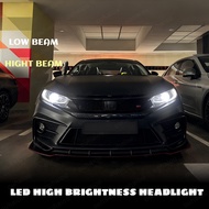 FOR Honda Civic Fc Gen 10th 6500k White LED Headlight 9005 9021  H8 H11 T15 T10 HB3 Fog Light Bulb N