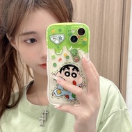 蜡笔小新手机壳iPhone14Promax手机壳苹果13xs12x11网红678plus女Crayon small new phone case iPhone14buddf671.my